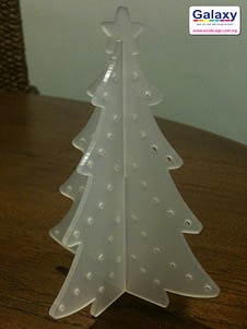 Laser Cut Acrylic Christmas Tree