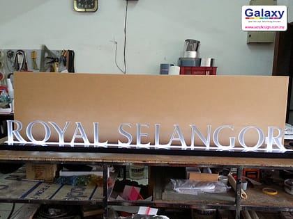 Acrylic Logo with Lighting