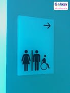 Acrylic Toilet Signage